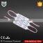 China supplier 12V ip65 waterproof 0.72W 2835 3PCS led module with lens for the advertising light source