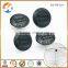 Paint Black Custom Metal Tack Buttons For Jeans