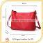 Female Bag in Bag Red Shoulder Bag for Promotion