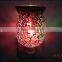 Red Mosaic Incense Burners/Mosaic Night Light for home decoration