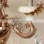 European Style Design Crystal Wall Light Factory Jade Lampshade Wall Light
