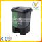 foot pedal plastic waste bin useful recycling garbage bin 2 compartments