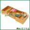 wooden bamboo custom gift box for makeup cosmetic