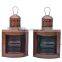 Antique Perko Lantern Vintage Oil Lamp Red Green Light Nautical Marine Ship Boat 1836