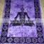 tibetan chakra om sign printed tapestry