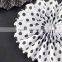 Folk art Painted Flower Tissue Paper Fan,Fan Paper