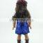 High quality 18 inch doll clothing wholesale doll clothes 18" blue dress american doll clothing