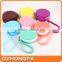 2015 new portable Macarons silicone coin purse bag