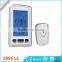 Travel alarm clock with led backlight , glow led battery clock