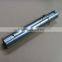Zinc plated threaded steel dowel pin with ring