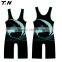 Cheap price sublimation printing wrestler singlets