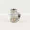 Stainless Steel 304 Tee - 1/2"NPT, Homebrew Hardware, Pump fitting