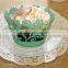 handmade hot sale lace wedding cupcake wrappers customized design