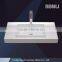 Composite stone One piece bathroom sink and countertop