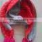 New Funky Novelty Girl's Jacquard Knitting Soft Acrylic Long Scarf