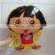 74*46cm cartoon Dora balloons helium foil balloons for birthday party decorations kids gift