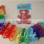party garland paper decoration tissue bear honeycomb paper garland