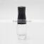 Wholesale unique 5ml nail polish bottle manufacturer with shiny flower cap, dry nail polish bottle