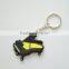 keychain with music sign / bicycle keychain bottle opener