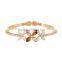 2015 new 18k Thick gold bracelet opal crystal bracelet and horse eyes crystal bracelet