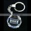 Crystal ball Led crystal light keychain 3d laser engraved keychain