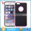 New product dual layer shock proof phone case for iphone 6s cover with package with 11 colors
