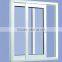 2016 New Design Japanese Windows grills UPVC window with white ASA color coating Wood effect high quality UPVC profiles