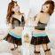 Sexy Bra & Mini-Skirt Set Erotic Lingerie Underwear Swimsuit Hot