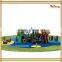 Children amusement park plastic outdoor playground with tree room series