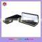 Fashion packing plastic box pens & flocking pen box with metal frame