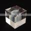 Squre blank 3d laser crystal cubes for engraving wholesale