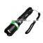 POPPAS-809B 2013 Hot Sale 3*AAA/1*18650 Rechargeable USB Police Flashlight