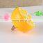 Orange Shape LED Night Light with light sensor on wall