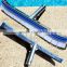 Swimming pool 18'' cleaning metal back wall brush