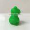 Floating rubber bath stand frog toy with led flashing light