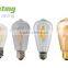 Clear Glass ST64 Dimmable Led Filament Bulbs 5W E27/E26 Led Lighting