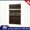 wholesale pro round corner white melamine uv wood grian kitchen cabinet door design