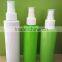 Personal Care Industrial Use Screen Printing 160ml 180ml PET Plastic Cosmetic Bottle With Spray Pump