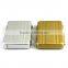 luxury gold silver mini aluminum name card holder for bussiness
