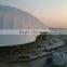 Tensile Fabric Architecture for Large Span Roof of the Pearl Dome in Doha Qatar