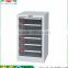 China Efficiency Plastic PS Drawer Steel Filing Cabinet Magazine Newspaper Document Cabinet TJG A4G-106