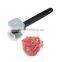 Durable Aluminum Alloy Stainless Steel Double Side Knock On Meat Hammer Meat Hammer And Kitchen Tools Beef Hammer