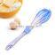 Silicone Stainless Steel Egg Whisk Beater With PS Handle 2015 Hot Sale Novelty Kitchen Gadgets