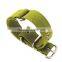 Import Nylon Canvas Zulu Watch Strap With Removal Tool
