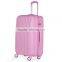 ABS men women department zipper airport carry on luggage trolley bags