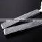 stainless steel wedding cake knife server set with zinc alloy handle