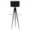 2017 hotel decorative vintage bedroom floor lamp with linen shade good for inn decor high end