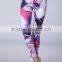 2016 Women Fitness Workout Tights Yoga Pants Sublimated Yoga Leggings Wholesale