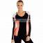 Women Workout Long Sleeves Fitness Cut Out Dry Fit Yoga Tops