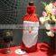 Santa Claus Wine Bottle Decoration Supplies Cover Bags / funny santa claus christmas wine bottle cover